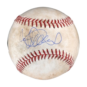 2014 Ichiro Suzuki Game Used and Signed Baseball (MLB Authenticated)